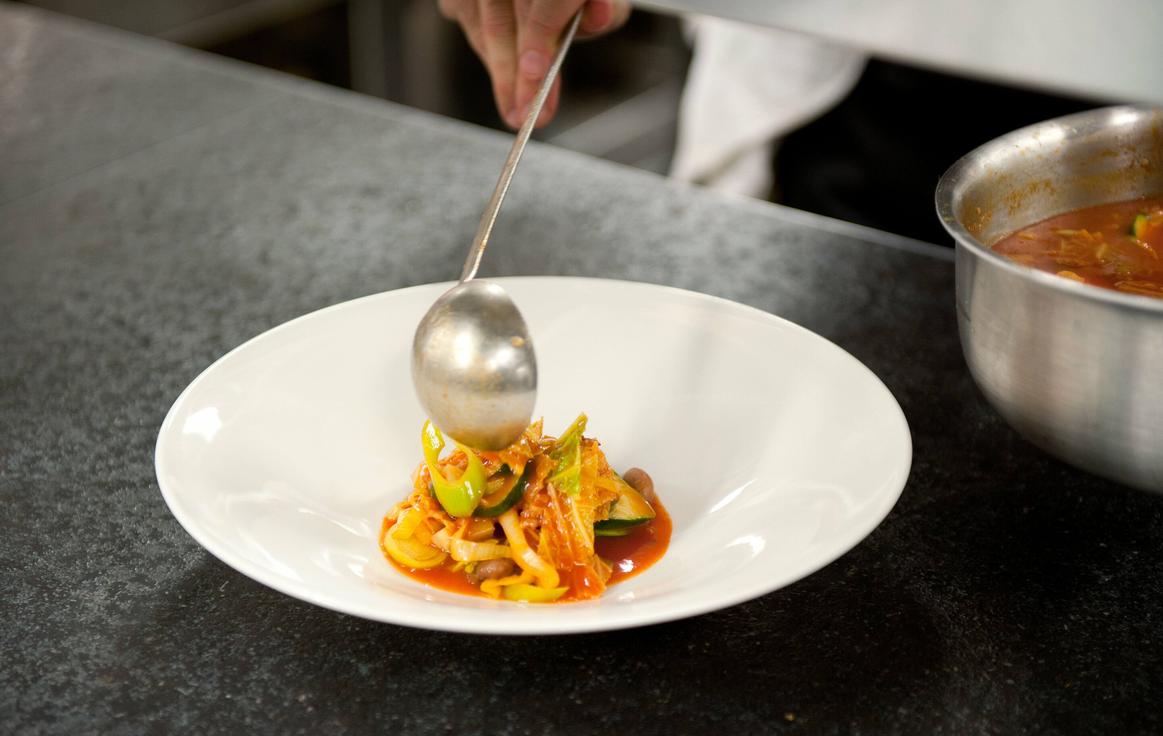 Kleiner Kochkurs mit unserem Junior Sous Chef Lukas