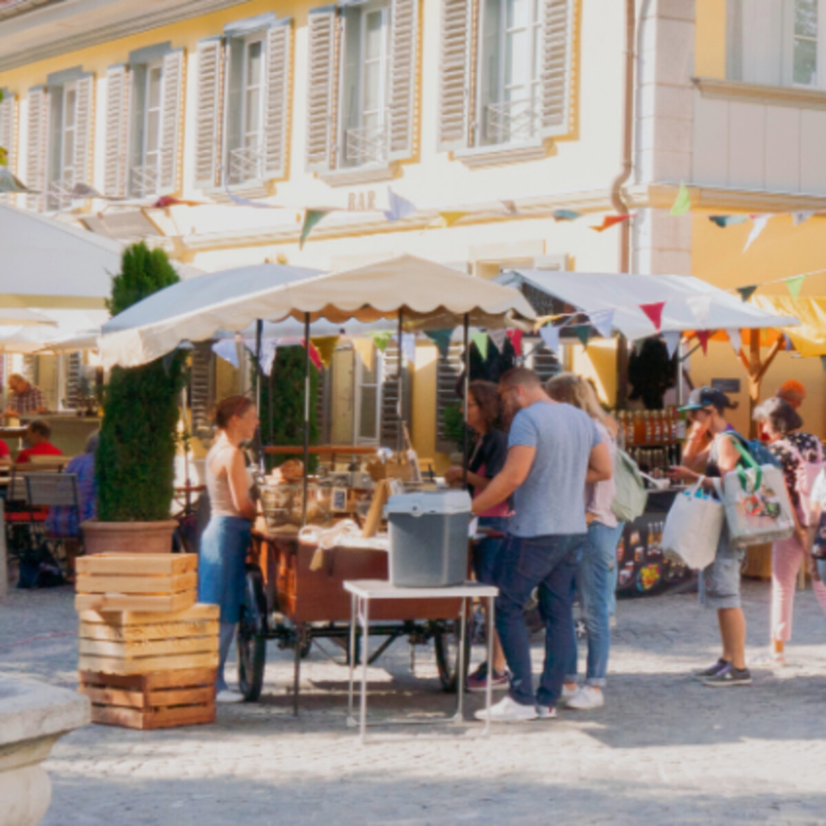 Marché du village & Bénichon