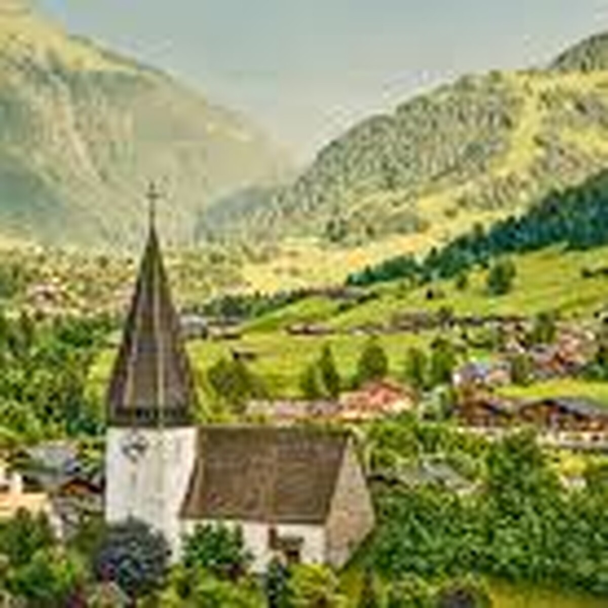 Hike with Ruth from the Chalberhönital down to Saanen