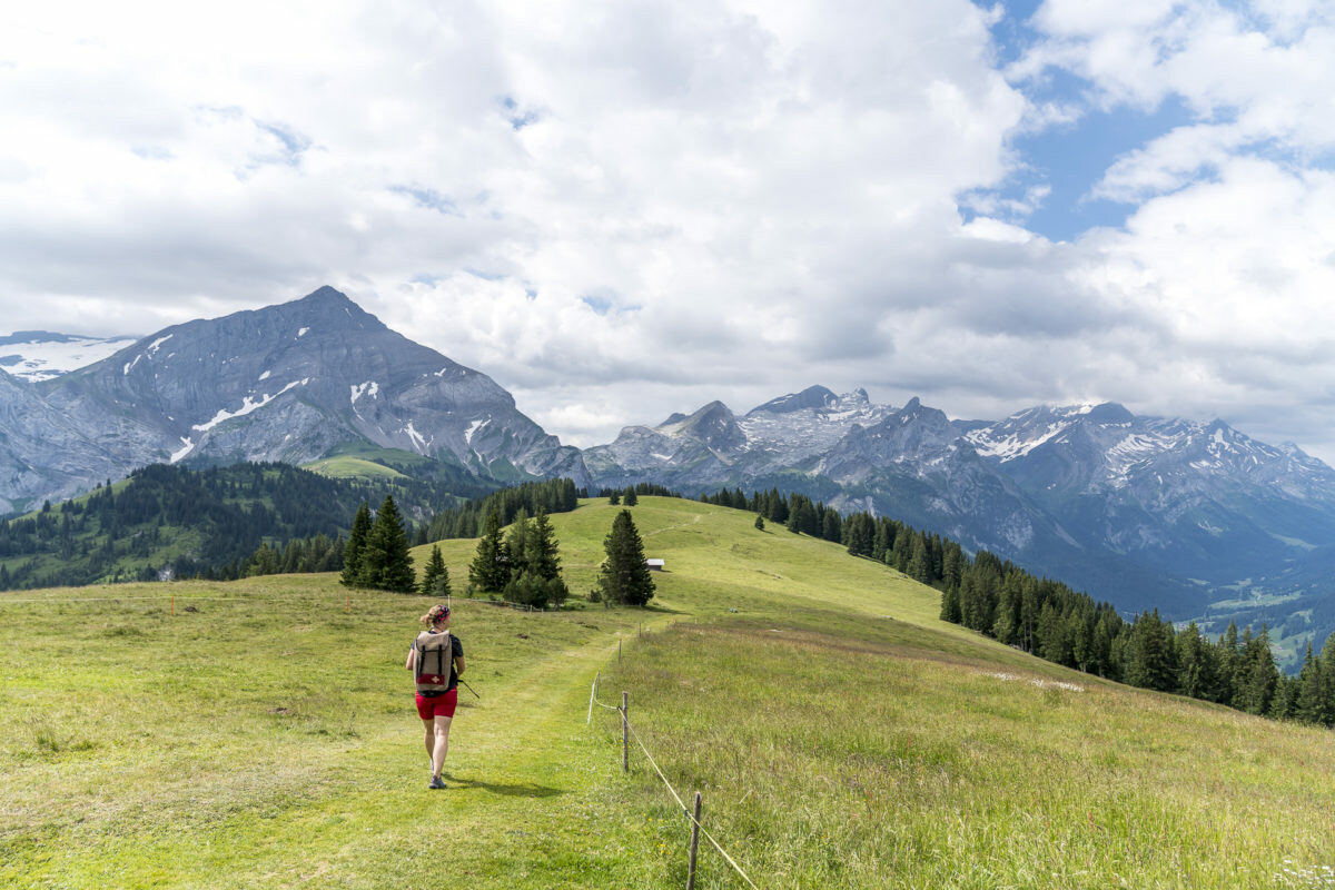 Höhenwanderung mit Gaby auf der Wispile