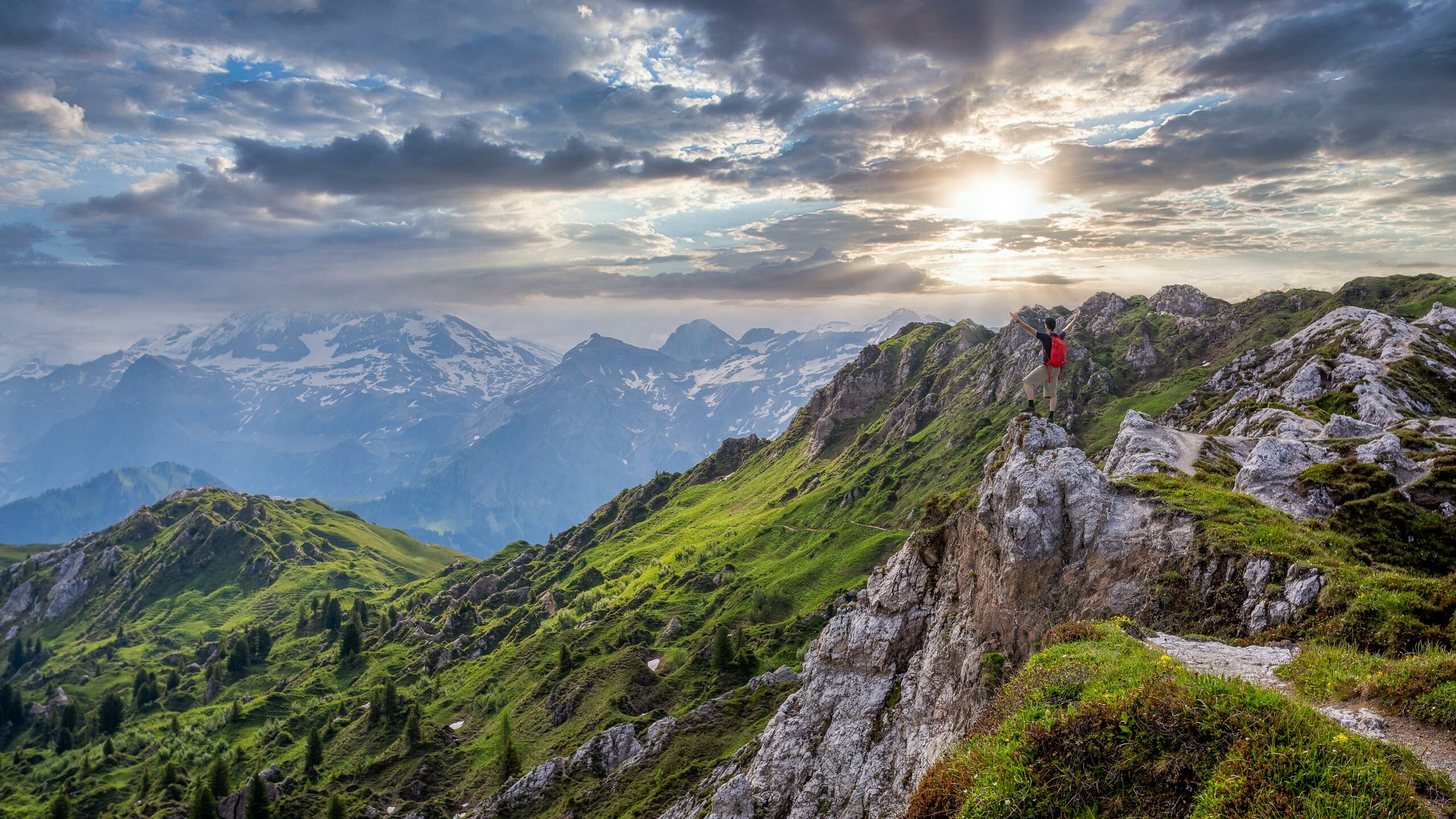 Wanderung mit Ruth auf dem Betelberg oberhalb Lenk