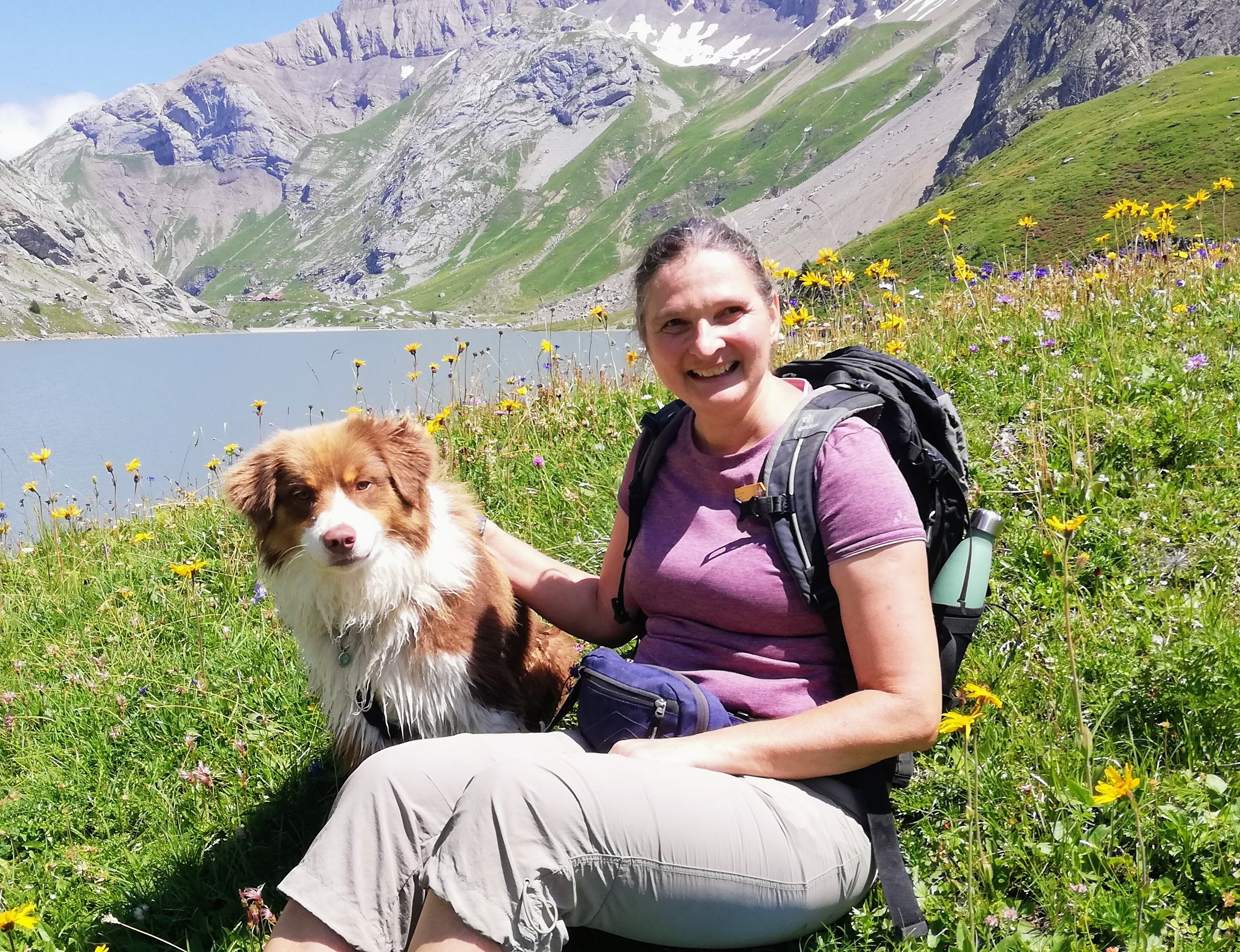 Randonnée avec Ruth sur le «Jodlerweg» au-dessus de St. Stephan