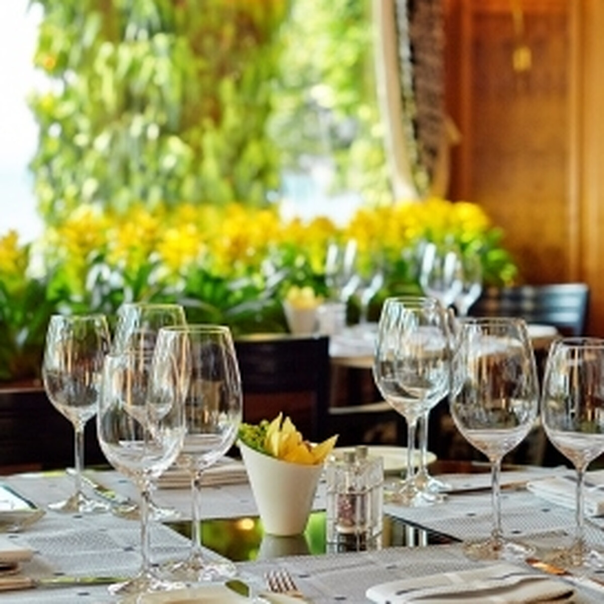 Snack buffet in the Orangerie